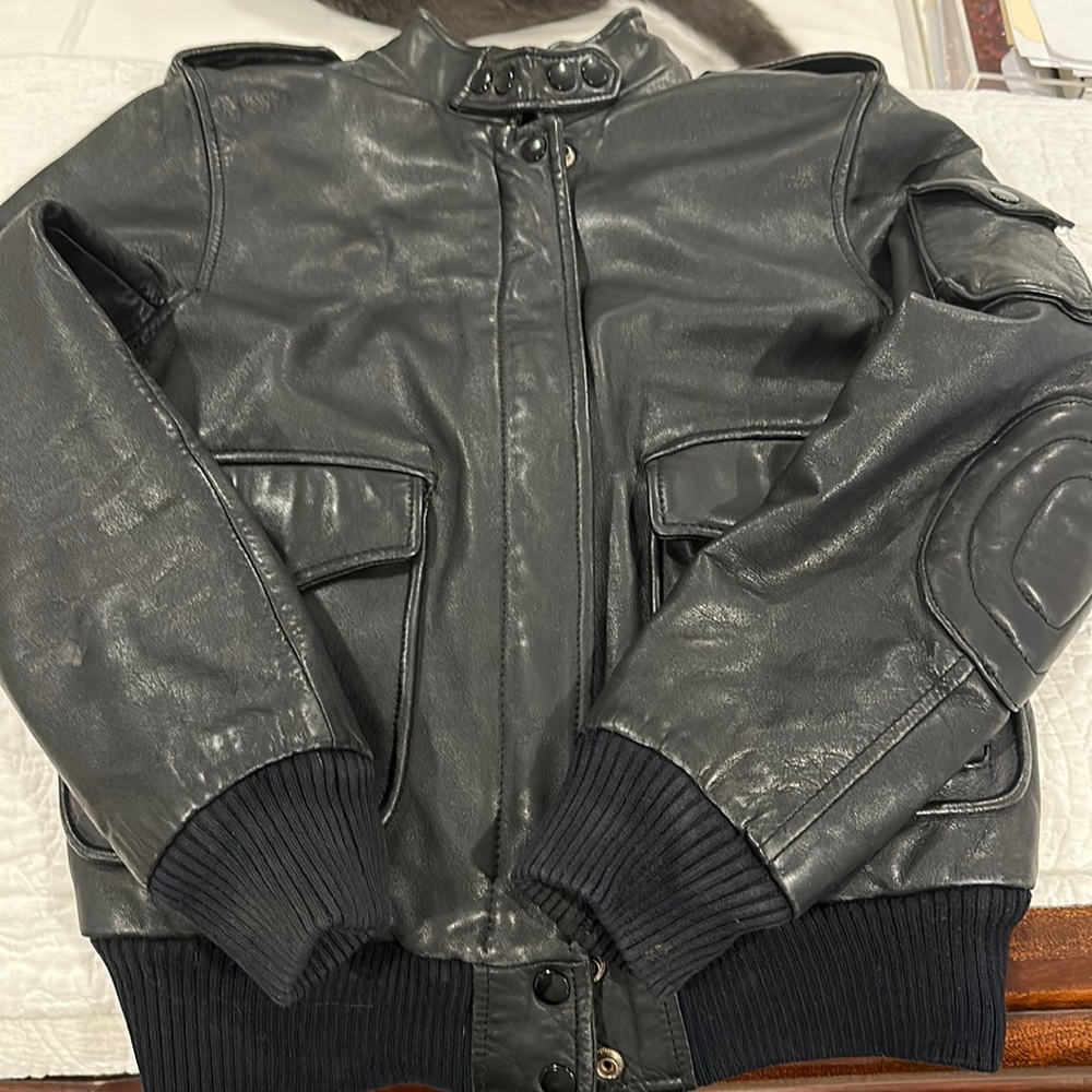 HARLEY DAVIDSON LEATHER JACKET BY HEIN GERICKE AMF EXCLUSIVE BLACK - Picture 4 of 16